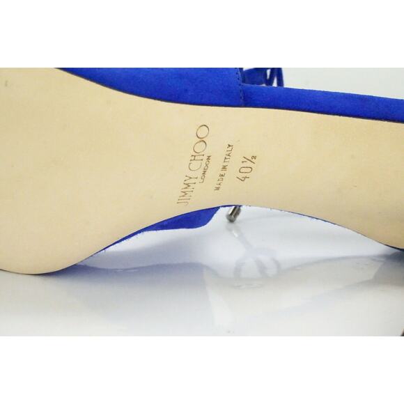 Jimmy Choo Vanessa Cutout Pointy Toe Sandals Size 40.5 10.5 NIB $750 - Picture 9 of 9
